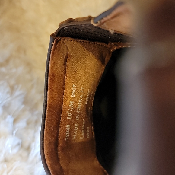 Clarks Dark Brown Leather Loafer - Picture 5 of 5